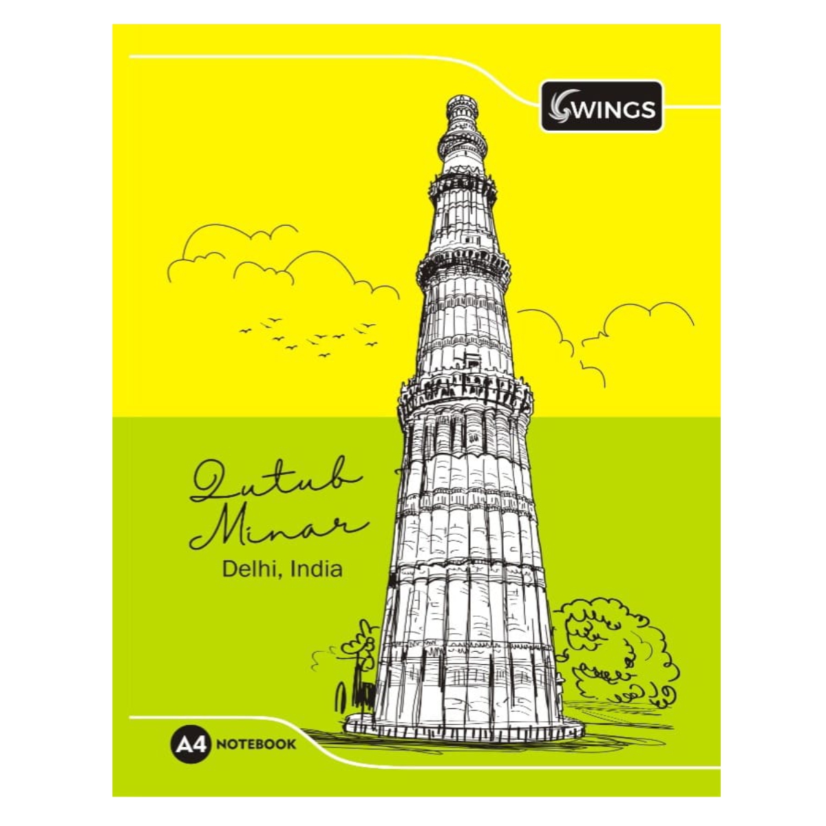 Qutub Minar Illustration.. by NaveenKumar on Dribbble